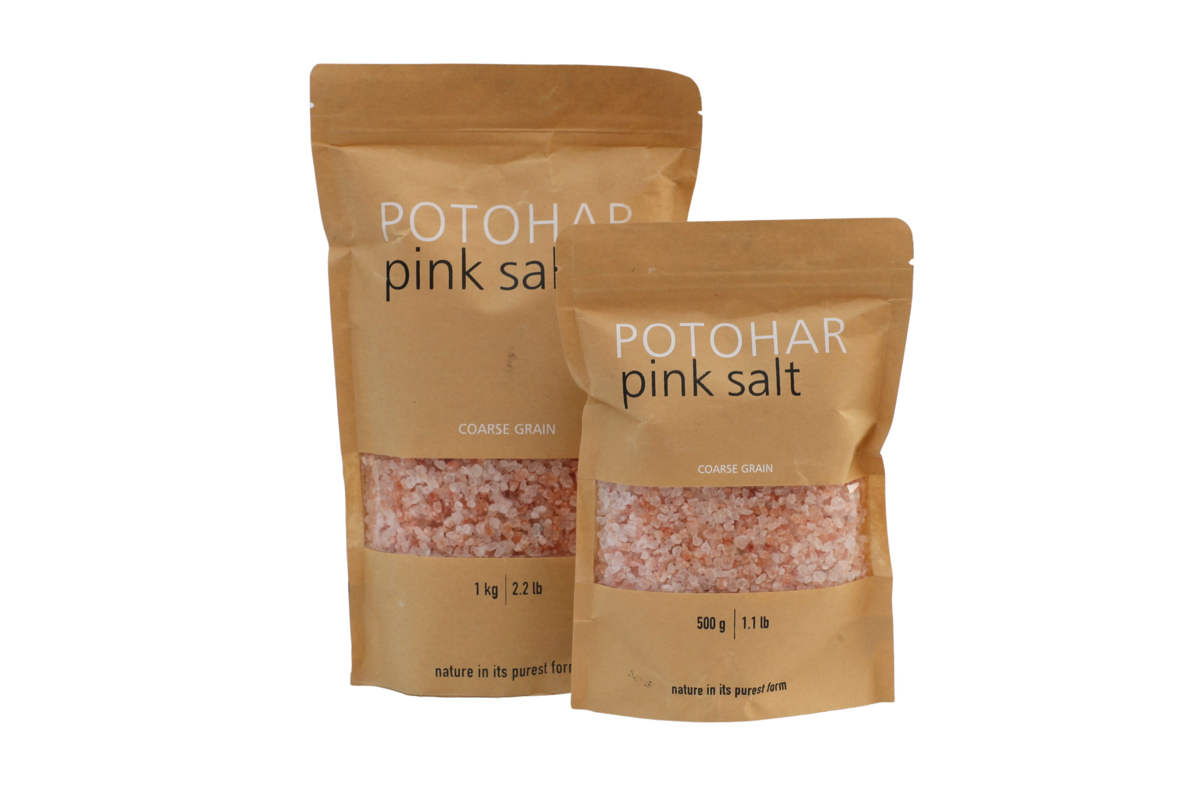 Pure Potohar Pink Salt [Coarse Grain]