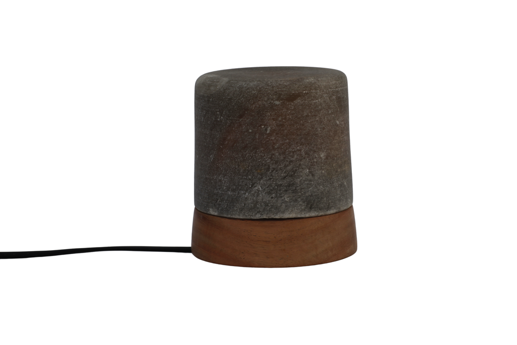 Black Potohar Salt Lamp 1