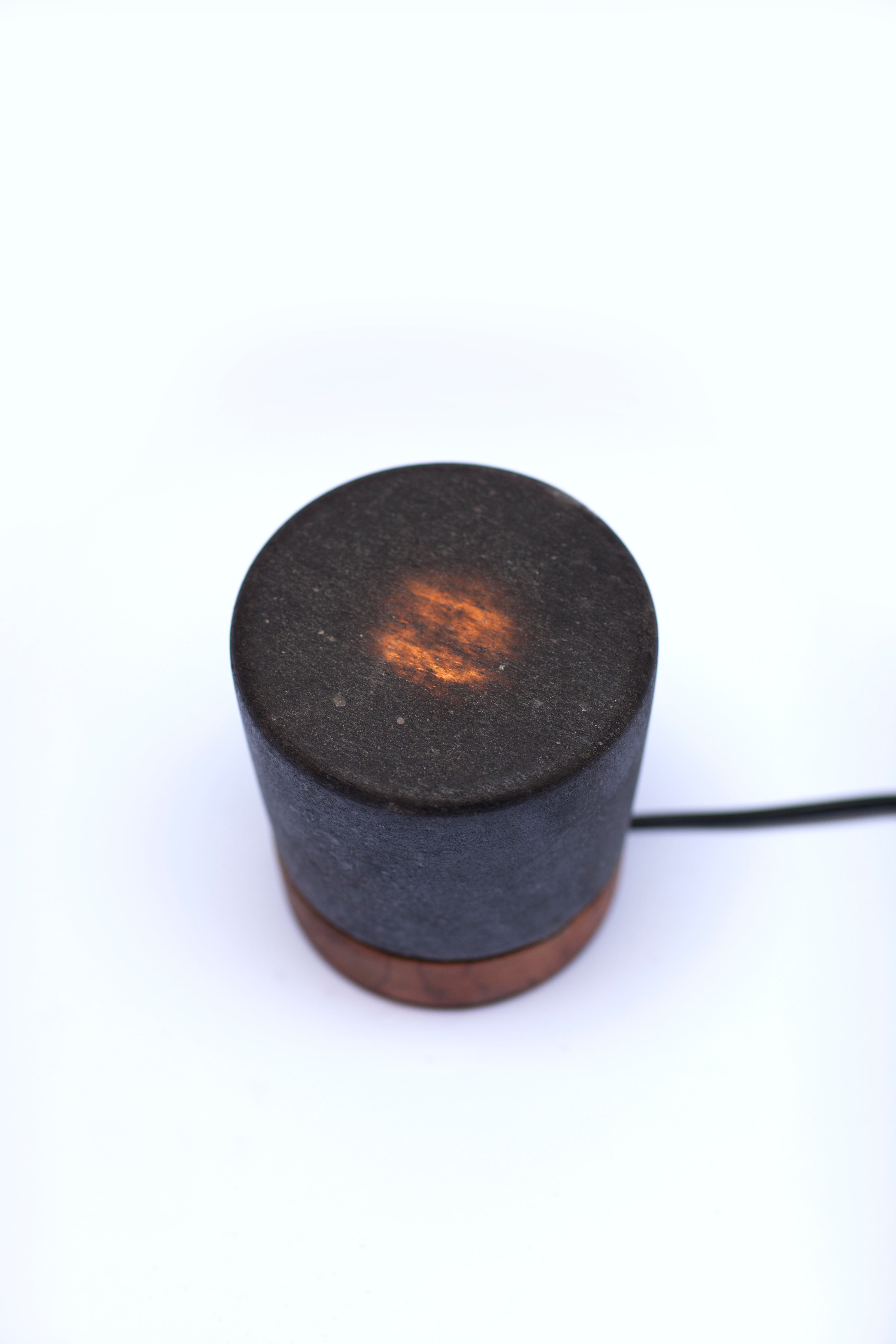 Black Potohar Salt Lamp 2