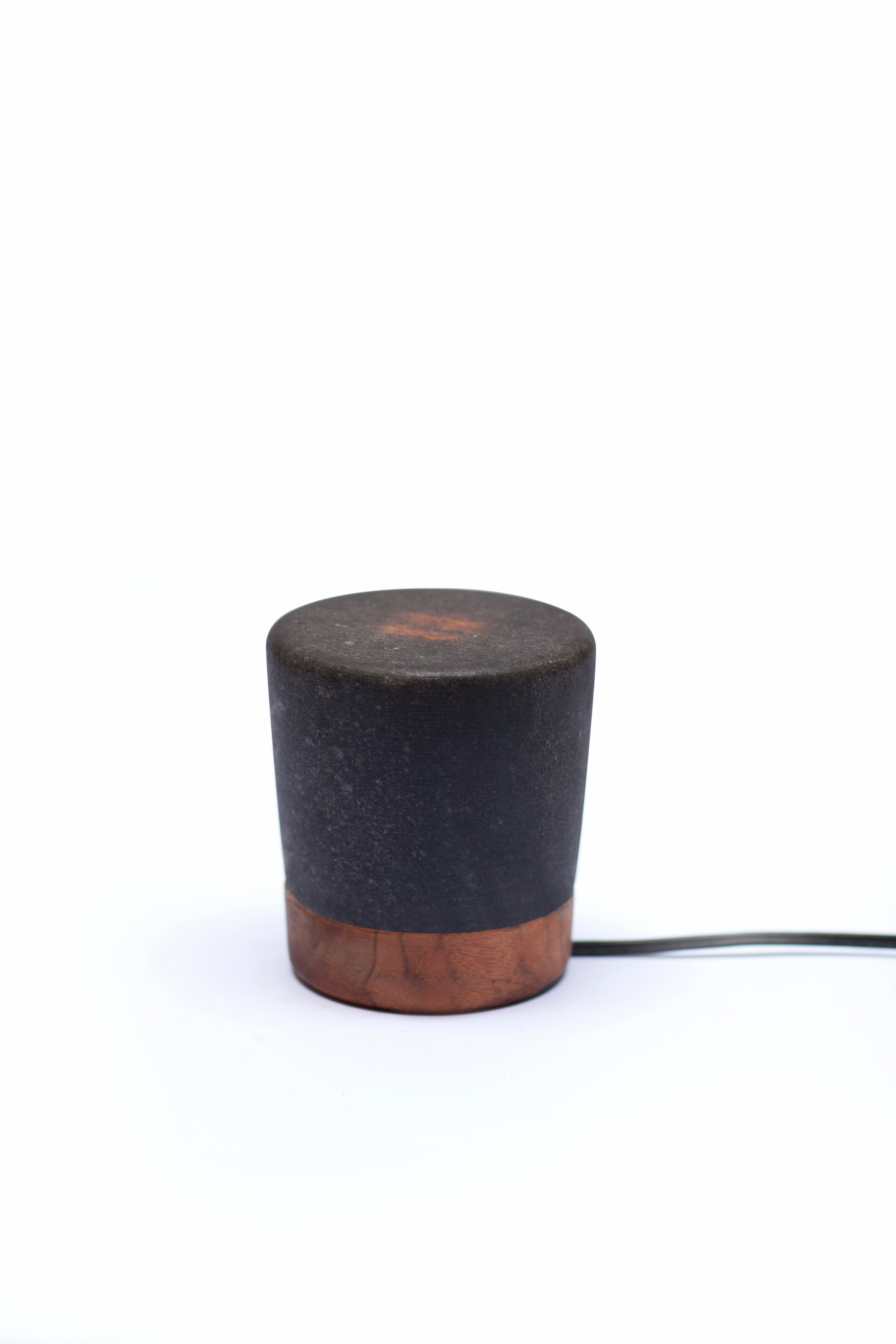 Black Potohar Salt Lamp 2