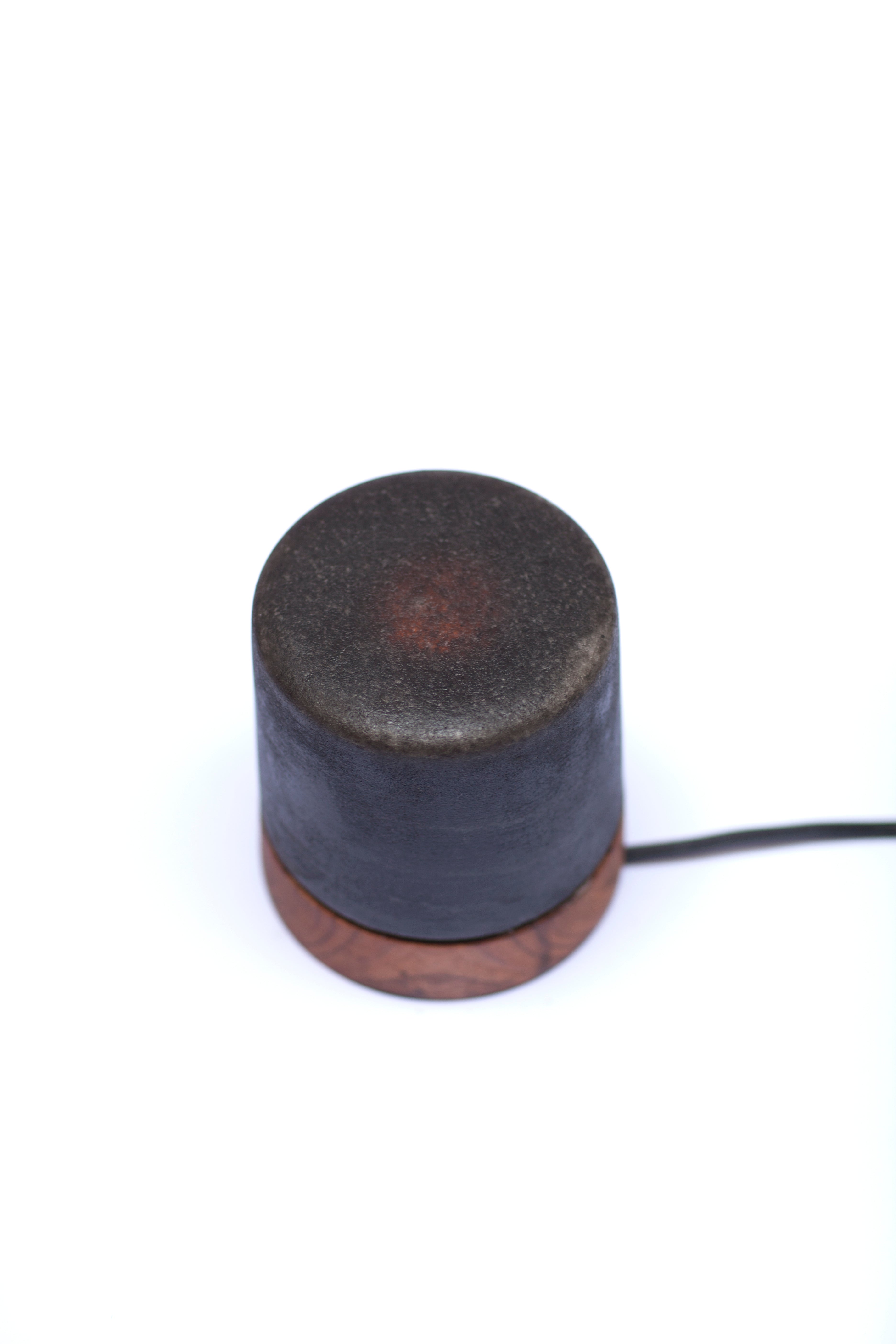 Black Potohar Salt Lamp 1