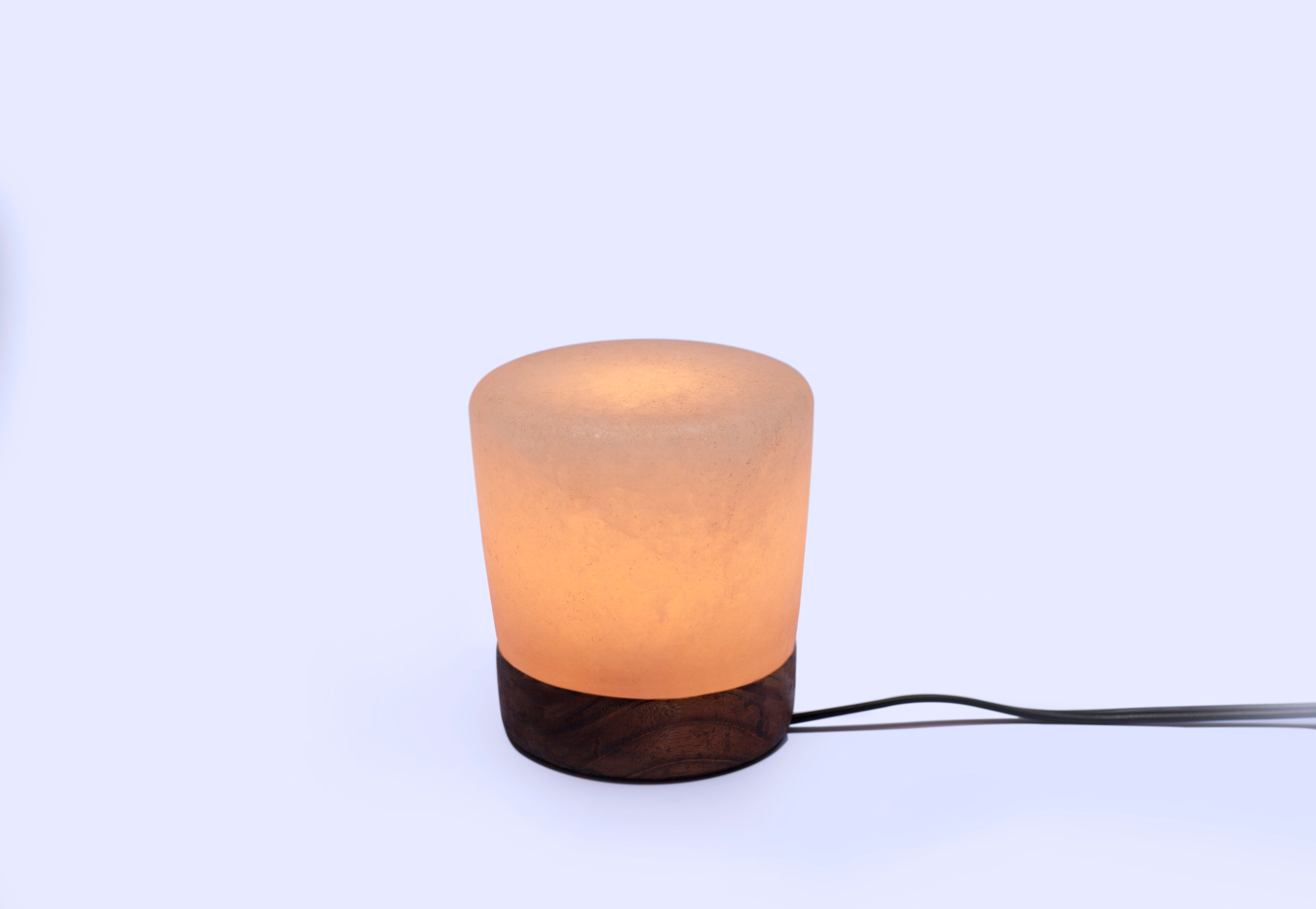 White Potohar Salt Lamp 2
